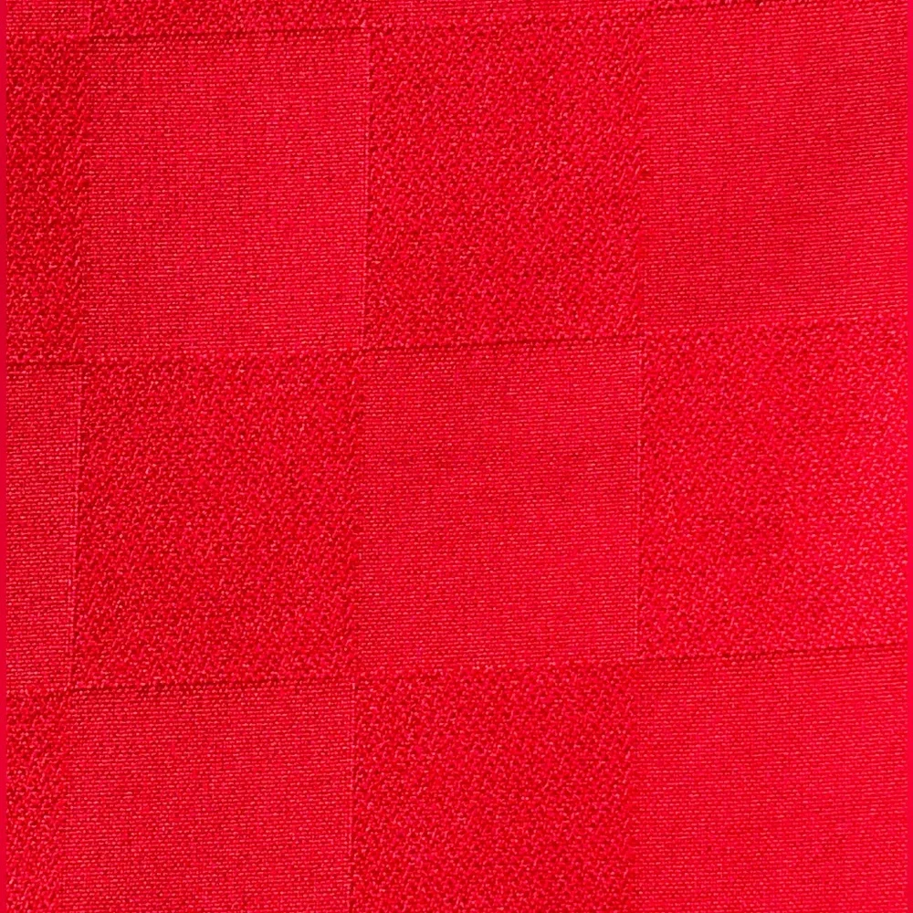 Red Oblong Tablecloth 54” x 72” Checkered Design Christmas Holiday Tablescape